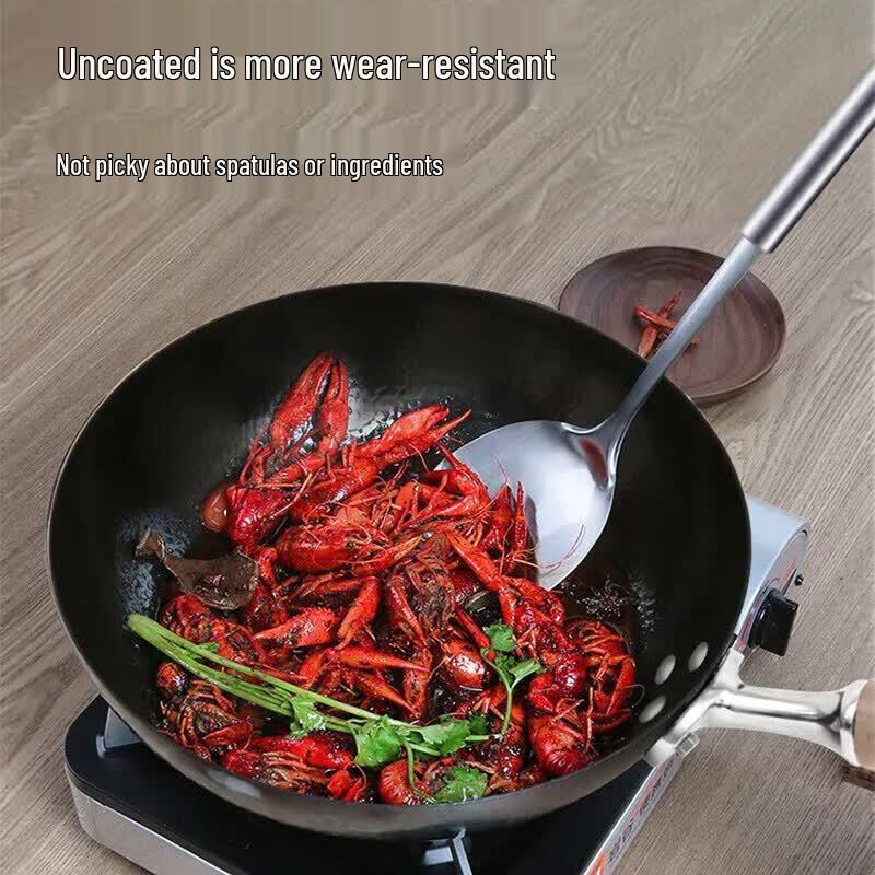 Chui Da Huang Hand-Forged Wrought Iron Wok