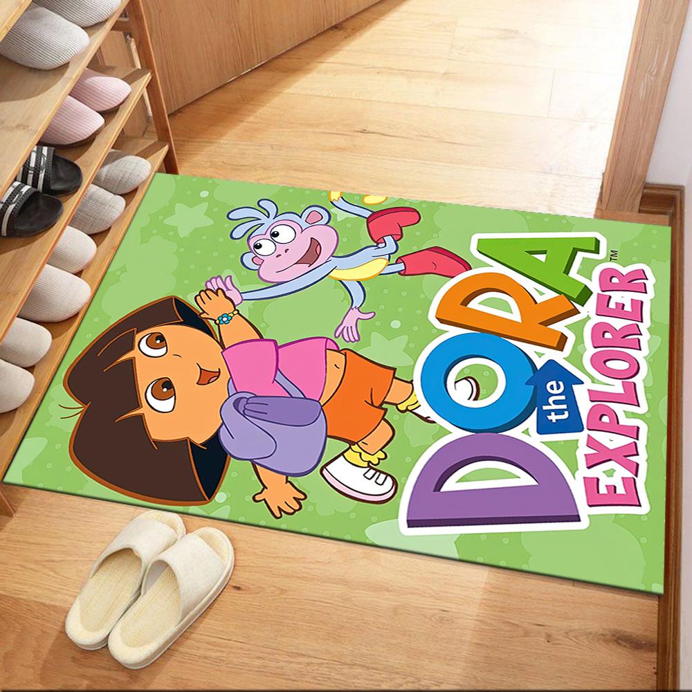 Dora Explorer Floor Mat Design for Kitchen Playrooms Entryway Decorate room Anti-slip Rug Office home decor
