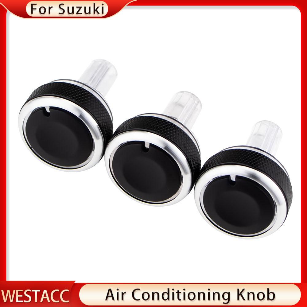 3Pcs/set AC Knob Car Air Conditioning Knob for Suzuki Swift Ciaz Splash Mazda VX-1 ERTIGA 2017 Proton Interior