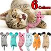 Cute Cat Toys Funny Interactive Plush Cat Toy Mini Teeth Grinding Catnip Toys Kitten Chewing Squeaky Toy Pets Accessories