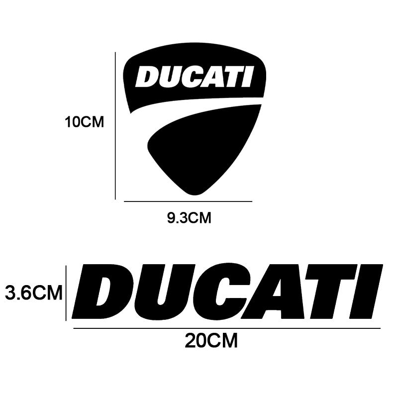 Calcomanías reflectantes para casco de motocicleta, pegatinas decorativas para Ducati Panigale Diavel Superleggera V4 V2 Scrambler