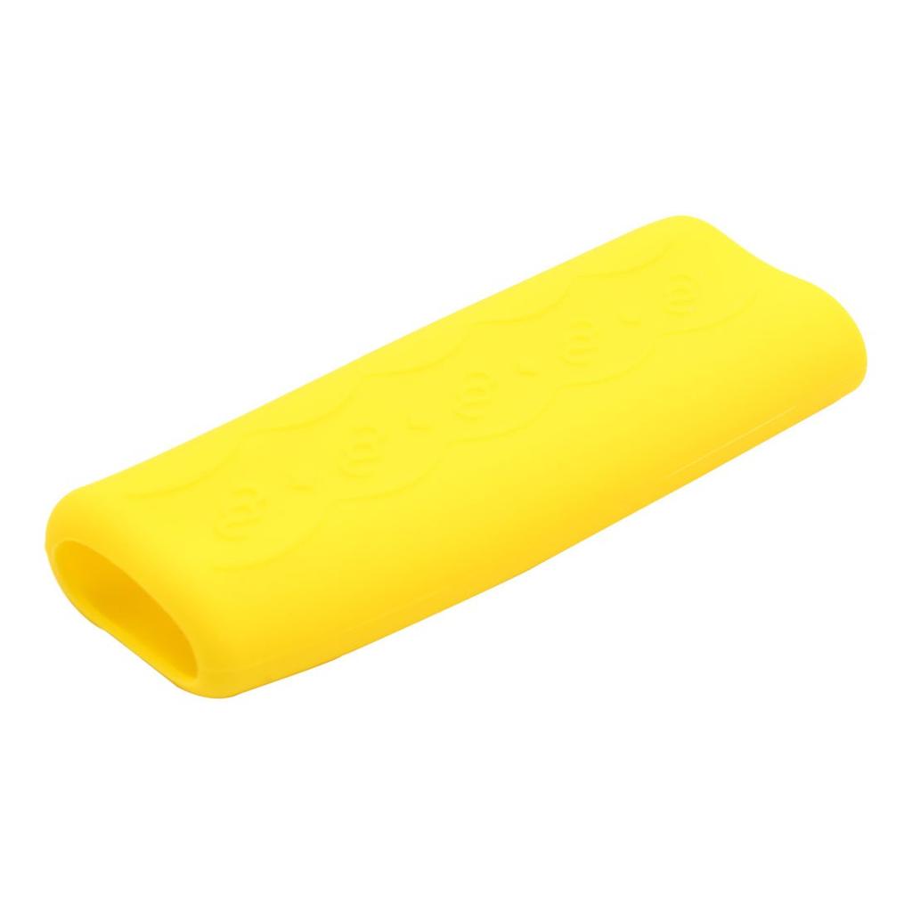 uxcell Car Handbrake Cover Yellow Silicone Anti-slip Handbrake Cover for