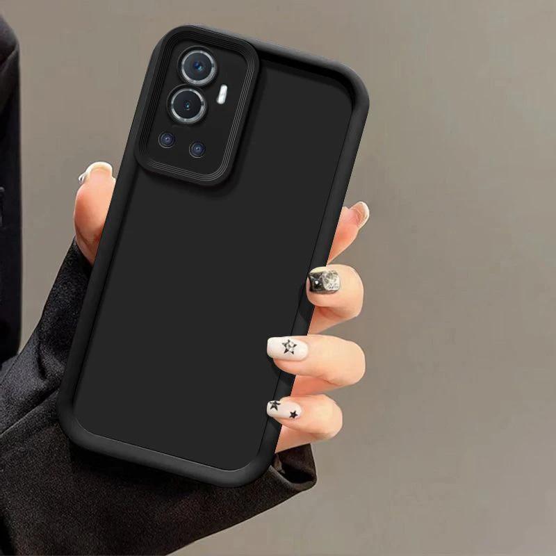 For Infinix Hot 12 Case Hot12 X6817 X6817B Matte Soft Back Cover Skin Feel Protection Shockproof Mobile Phone Cases Coques Capa