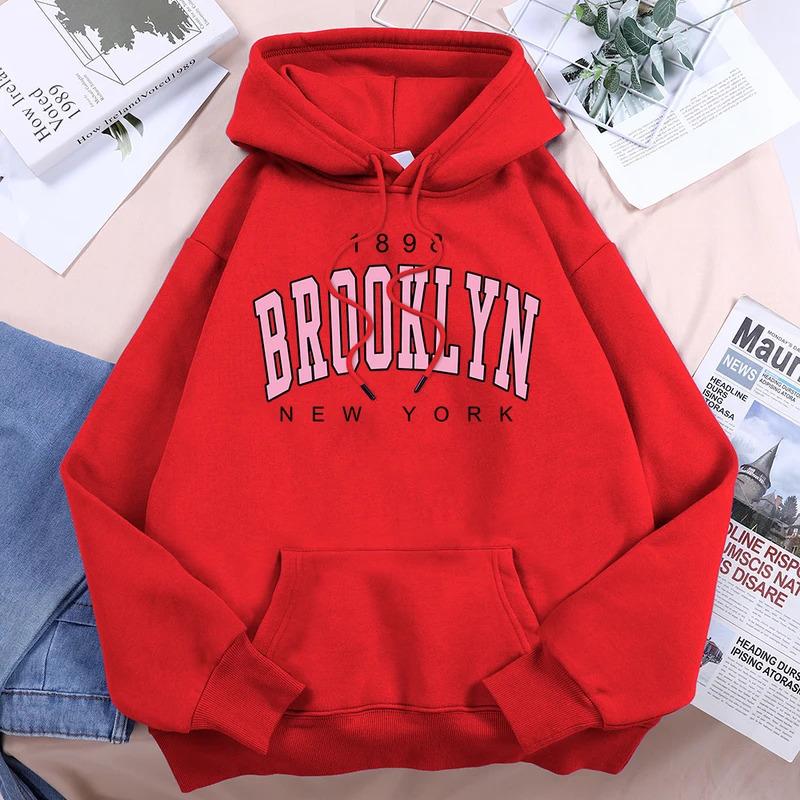 1898 Brooklyn New York Hoodies