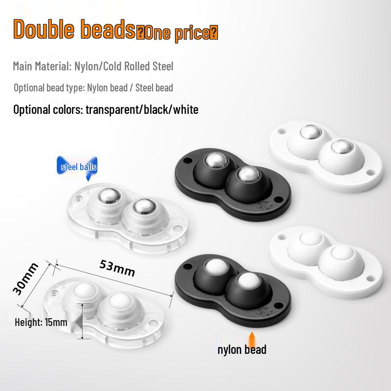 Adjustable Furniture Roller with Rotating Casters for Storage Boxes