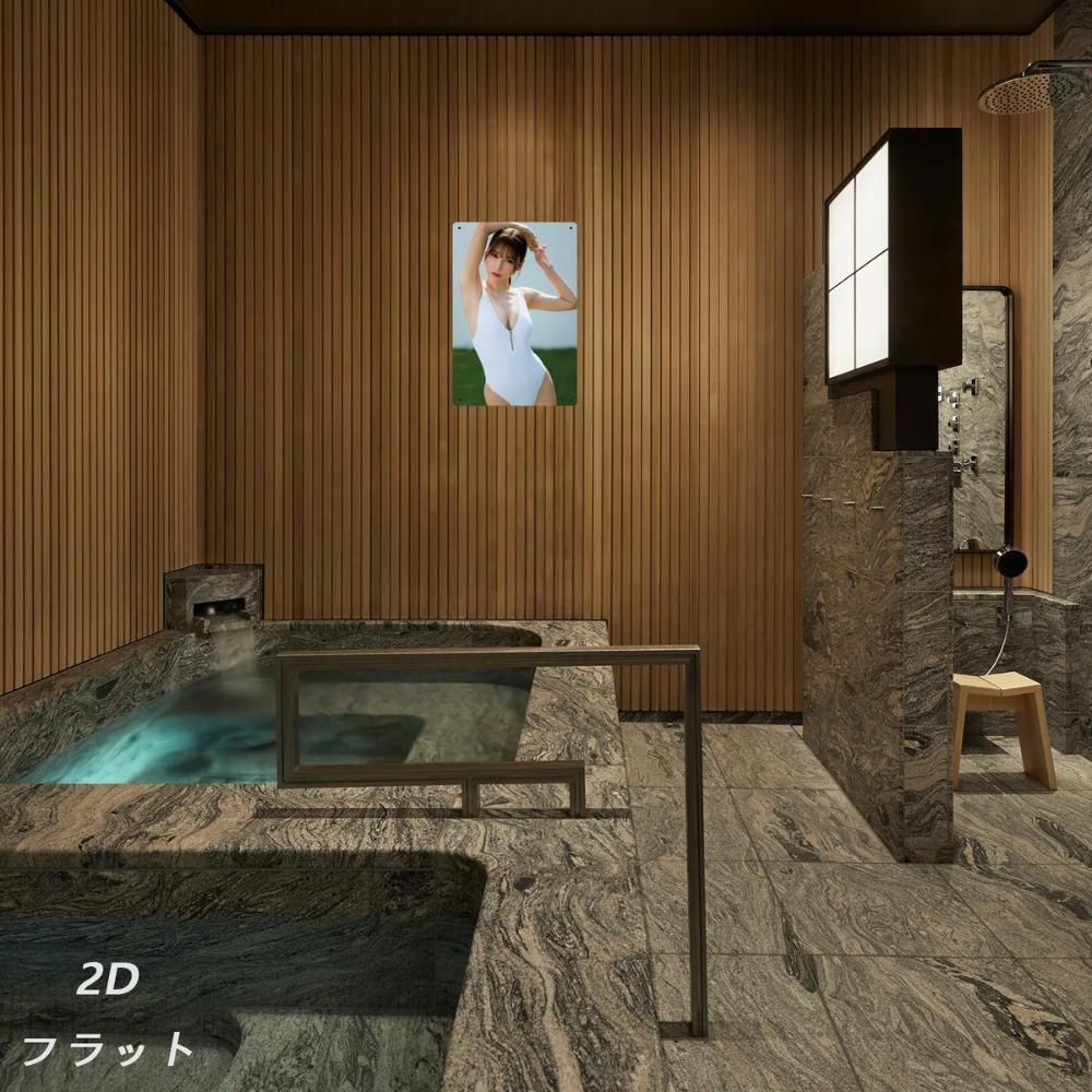 Vintage Metal Sign 8x12 Inch Retro Swimsuit Wall Art Home Decor Gift