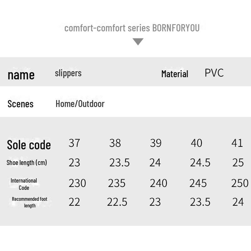 Papuci de vară confortabili și durabili pentru femei din PVC