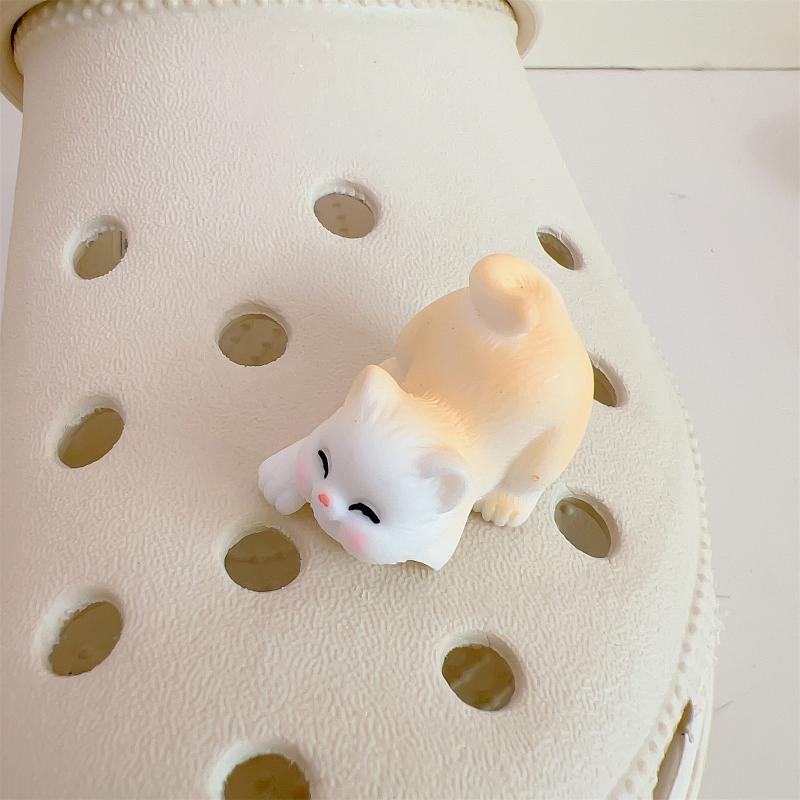 

1 шт. 3D милая собачка, украшение для обуви, DIY шармы для обуви с отверстиями, аксессуары для обуви для клогов, сандалий, идеально для праздничных рождественских подарков