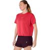Running Wear NAGINO RUN SS TOP 2012D543 600 L [ASICS] Women's (SPEED RED)