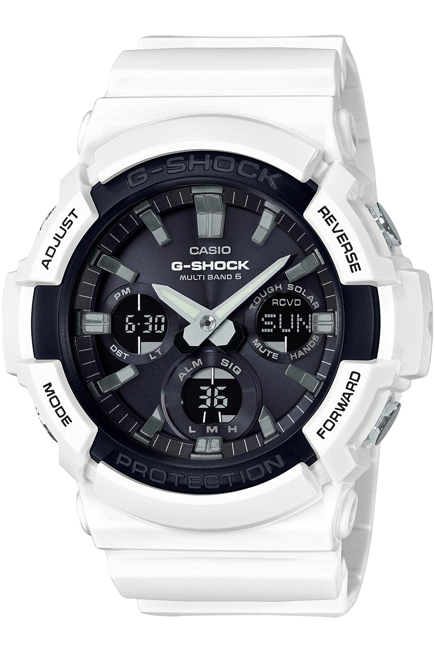 

[Casio] Годинник G-Shock [Оригінальний вітчизняний продукт] Radio Solar GAW-100B-7AJF Чоловічий білий