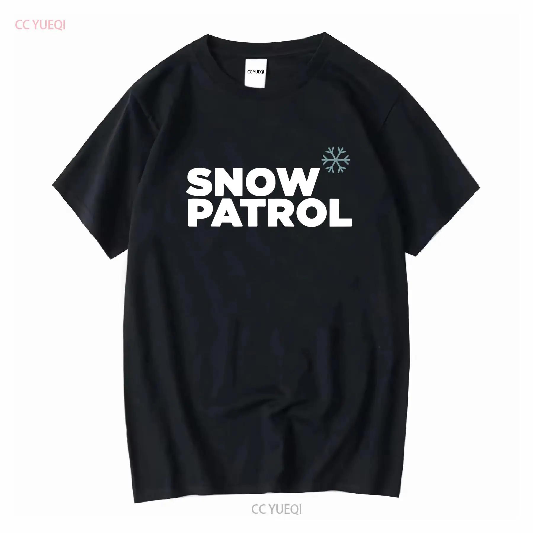 Snow Patrol Band T shirt Flake NWT long or short sleeves vintage Washed Stretched Versatile Stylish homme Soft Unisex S разноцветный