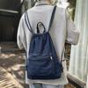 New Minimalist Drawstring Backpack for Girls with Drawstring Pockets, Lightweight and Casual Sports Fitness Travel Backpack