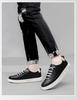 Men's Handmade Retro White Low-Top Board Shoes - Versatile Cowhide Casual Flats for Spring