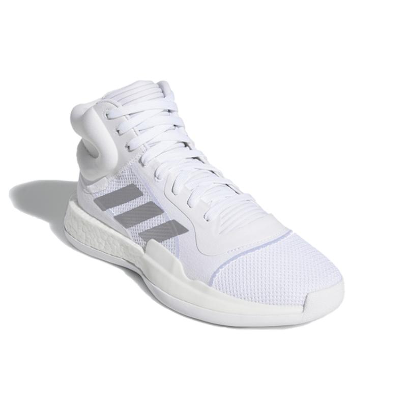 Adidas Marquee Boost Vintage Basketball Shoes 'Silver White' Sneakers EF9817