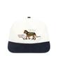 WACKY WILLY Horse Panel Cap Ivory
