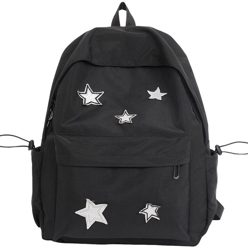 Rucsac Stil Colegiu pentru Femei - Design Stea Japonez & Coreean pentru Studenți