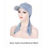 Women Sunscreen Headscarf Muslim Hijab Head Wrap Wrap Caps Turban Hat