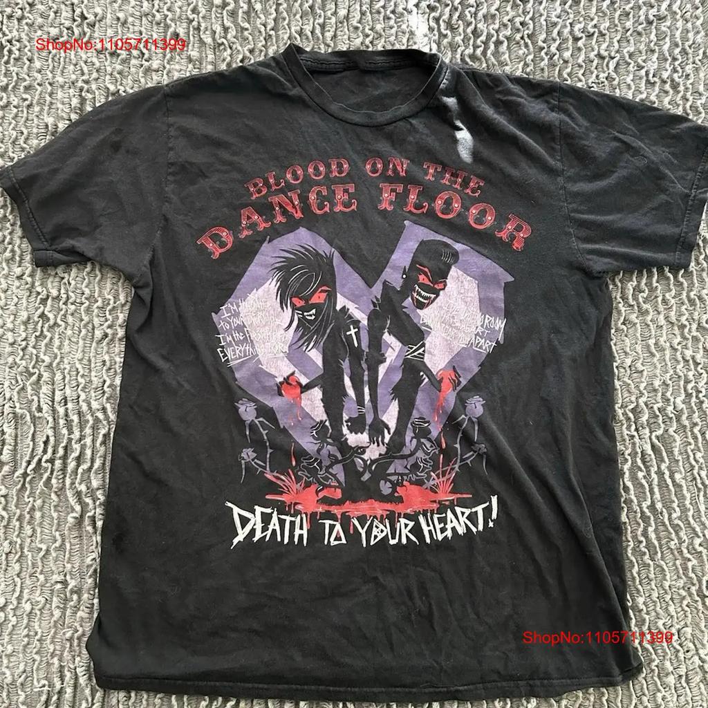 Blood On The Dance Floor Death To Your Heart T Shirt S 5xl Pa080 Free Ship Long Or Short Sleeves Vintage Washed