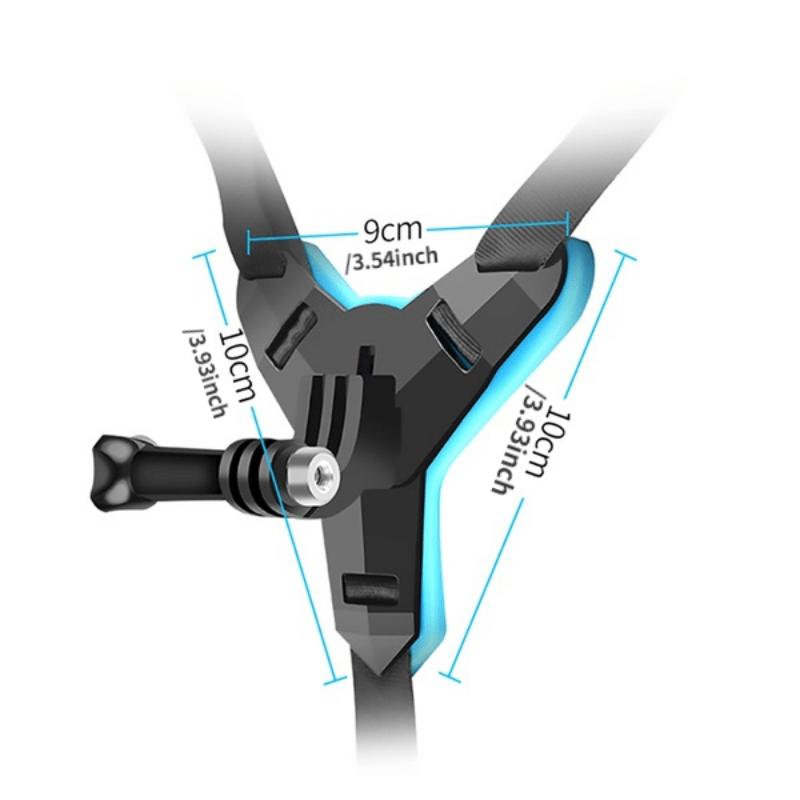 Mini Motorcycle Helmet Chin Stand Mount Holder for Sports Camera Full Face Holder Accessory