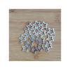 100pcs Tibetan Silver Plated Hollow Star Charms Jewelry Making Handmade Alloy Pendants Fit for Bracelet Necklace 18mm