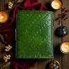 Book of shadows, vintage leather journal, grimoire journal, witch spell book witchcraft supplies, wiccan decor Leather book Travel notebook