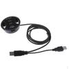 3Port USB 2.0 HUB Splitter Computer Cable Hole Cover Mount
