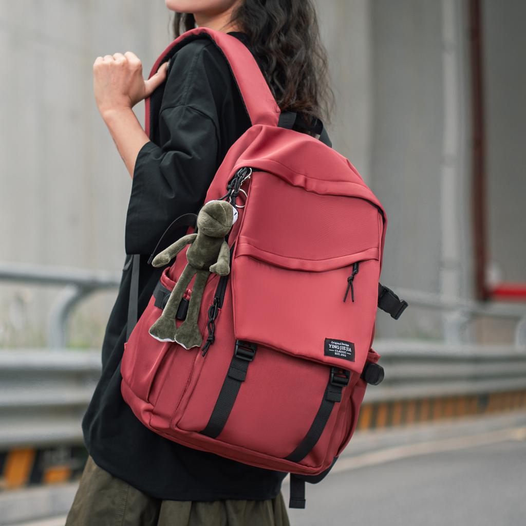 School Bag Junior High School Boys New High School College Students Computer Backpack Female Tide Brand Large Capacity Couple Backpack