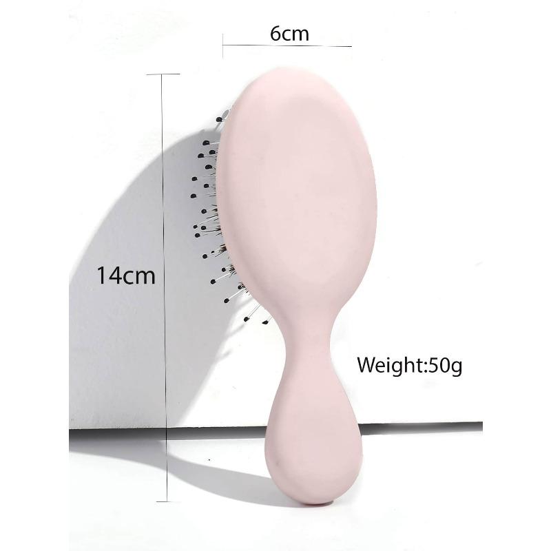 1pc Women's Simple Comfortable Air Cushion Bristle Hair Brush, Hair Accessories For Women Hair Comb, Detangling Brush, Mini Hair Brush
