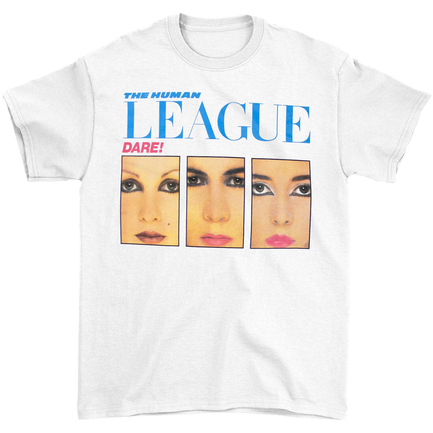 Men s Human League Dare White T-shirt XX-Large White S