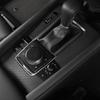 Carbon Fiber Middle Console Gear Shift Panel Sticker Trim For Mazda 3 -2024