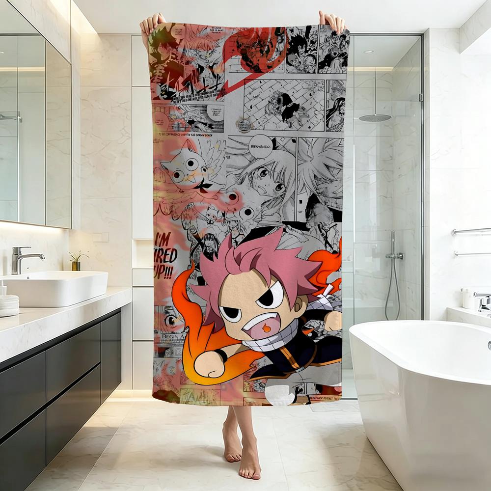 Fairy Tail Towel Five-Star Hotel Quality Eco-Friendly Ultra Soft Thick Towels & Beach Towels