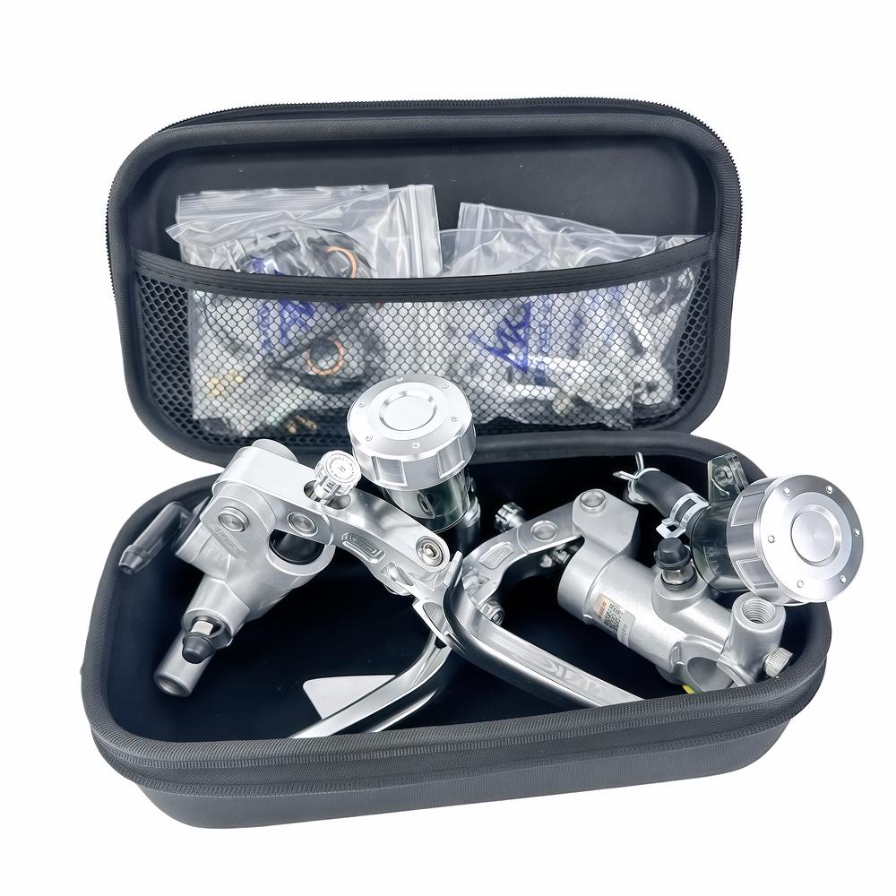 15mm Piston Motorcycle Foldable Clutch Brake Lever Anti-Drop CNC Aluminum  Adjustable Universal Modification Accessories Upgrade