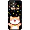 For Vivo Y28 4G Case 6.68'' Black TPU Silicon Cartoon Protection Cover for VivoY28 Y 28 4G Shockproof Capa Wolf Animals Soft Bag