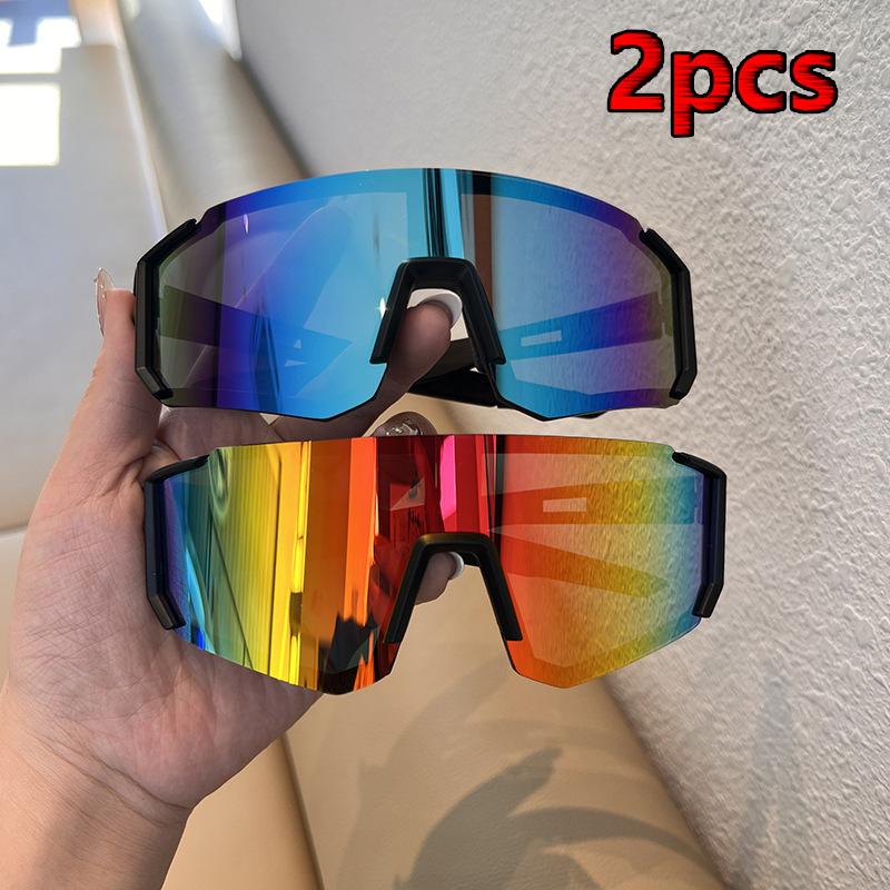 1/2pcs Anti-UV Cycling Sunglasses UV400 Unisex Sandproof Eye Protector Sun Glasses Outdoor Sports Goggle Protection Eyeglass 4