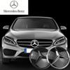 AABIC1 Car Front Grill Logo Light mirror face LED Badge Emblem Luminous Decorative Light For Mercedes Benz W167 GLC GLE CLS 2020-2023