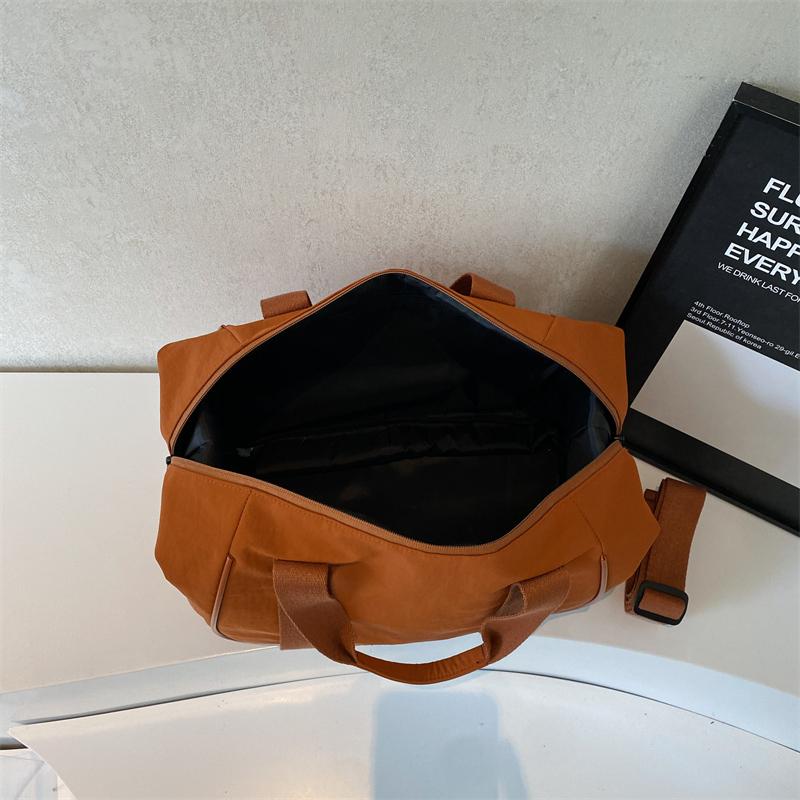 Extensible Yoga Fitness Bag Women's Travel Bag Lightweight Outdoor Canvas Storage Bag