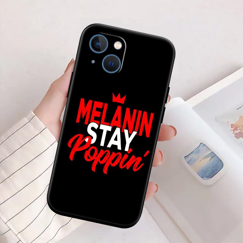 BH34 Melanin Black People Afro Girls Case for Samsung A11 A12 A13 A15 A52S A53 A55 A56 A70 A71 A72 A73 F06 F16 F56 S10 Plus S10e