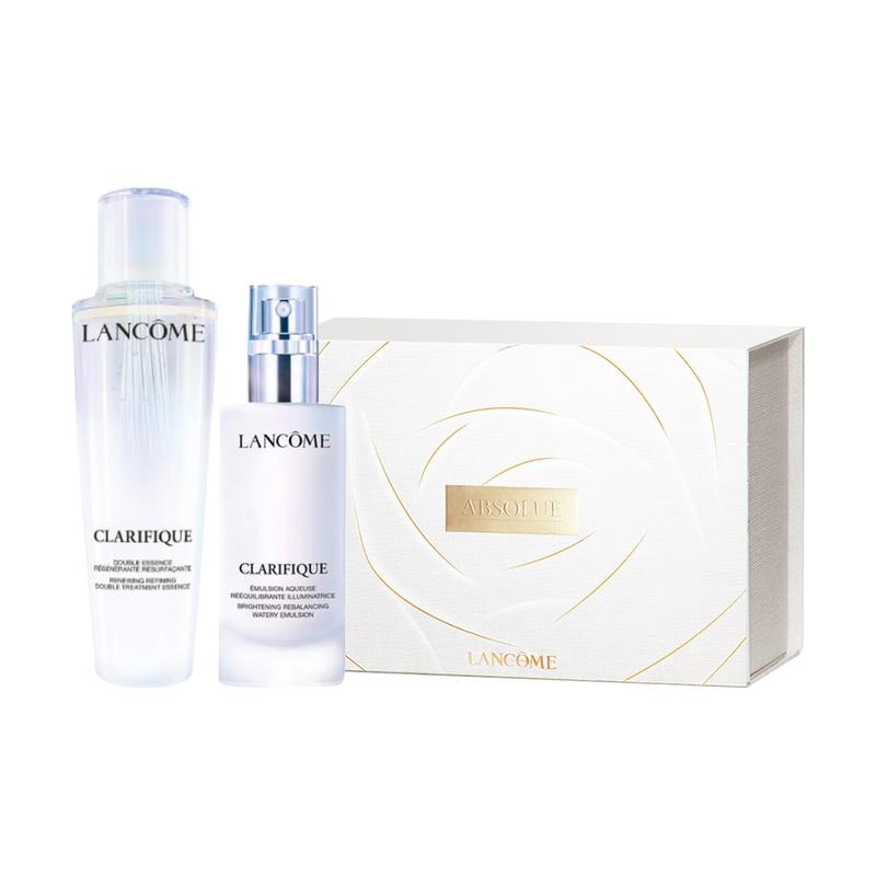 Lancôme New Aurora Water Emulsion Skin Care Set, Platinum Gift Box, Spot Blemishes, Moisturizing and Whitening
