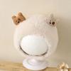 Plush Infant Beanie Cartoon Earflap Hat Cute Baby Hat  Baby