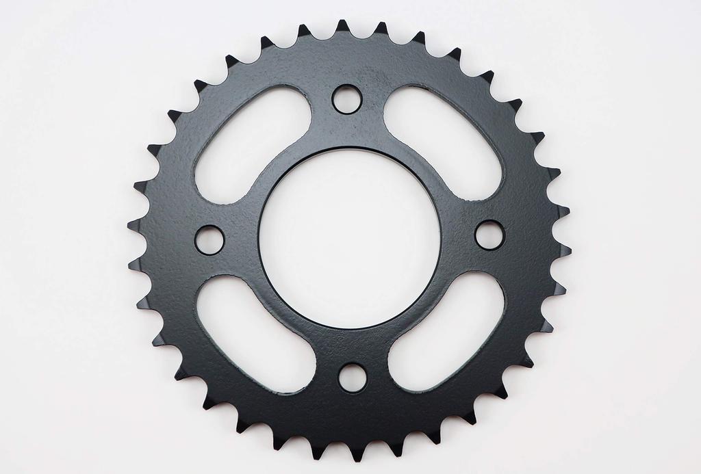 KITACO Driven Sprocket 420 Compatible with Super Cub Cross Cub Monkey Dax Part Number (Rear/34T) Size, 50/110, 110, 125, 125, Grom, Etc., 535-1424034