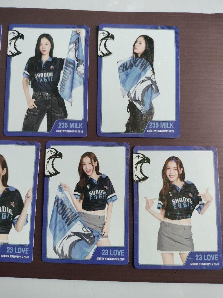 [USED] MilkLoveGMMTV Random Trading Cards 7 Cards