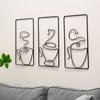 Cană de Cafea Încadrată Artă Metalică de Perete Cupă Vintage din Sârmă de Fier Decor Bar Cafenea Semn Tematic de Agățat pe Perete pentru Restaurant Bucătărie Magazin Birou Acasă