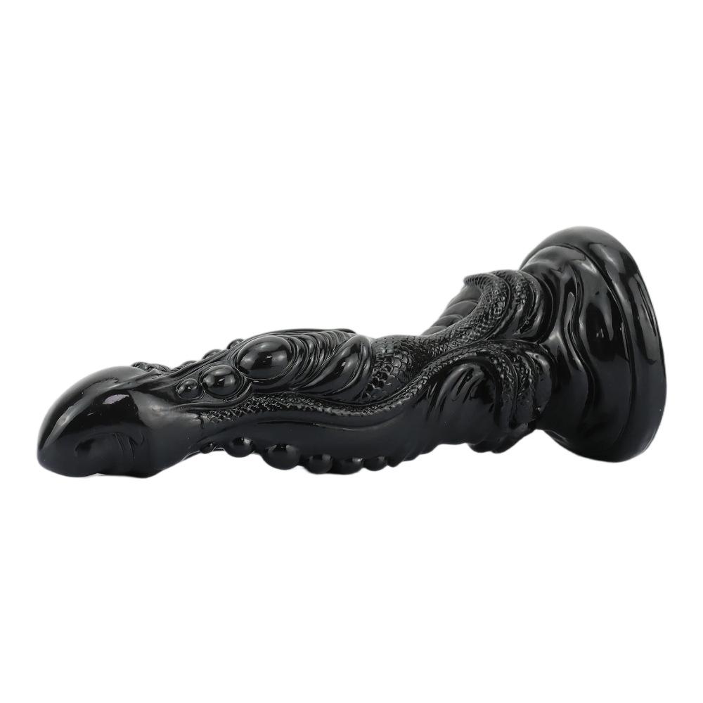 Alien Schwarzer Dildo Anal Plug für weibliche Masturbation
