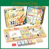Childrens Toy Wooden Set With 32 In 1 Puzzle Board Games For Home Play Learn And