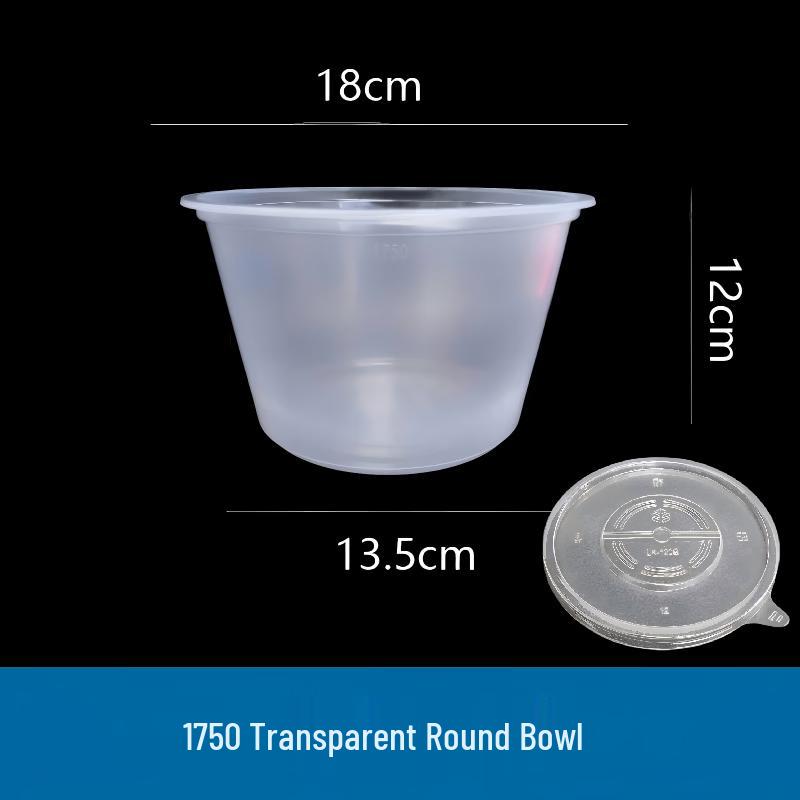 Tongyuan Disposable Round Plastic Food Containers & Lids