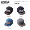 mazume FLAT CAP Wool III Black MZCP-752-01