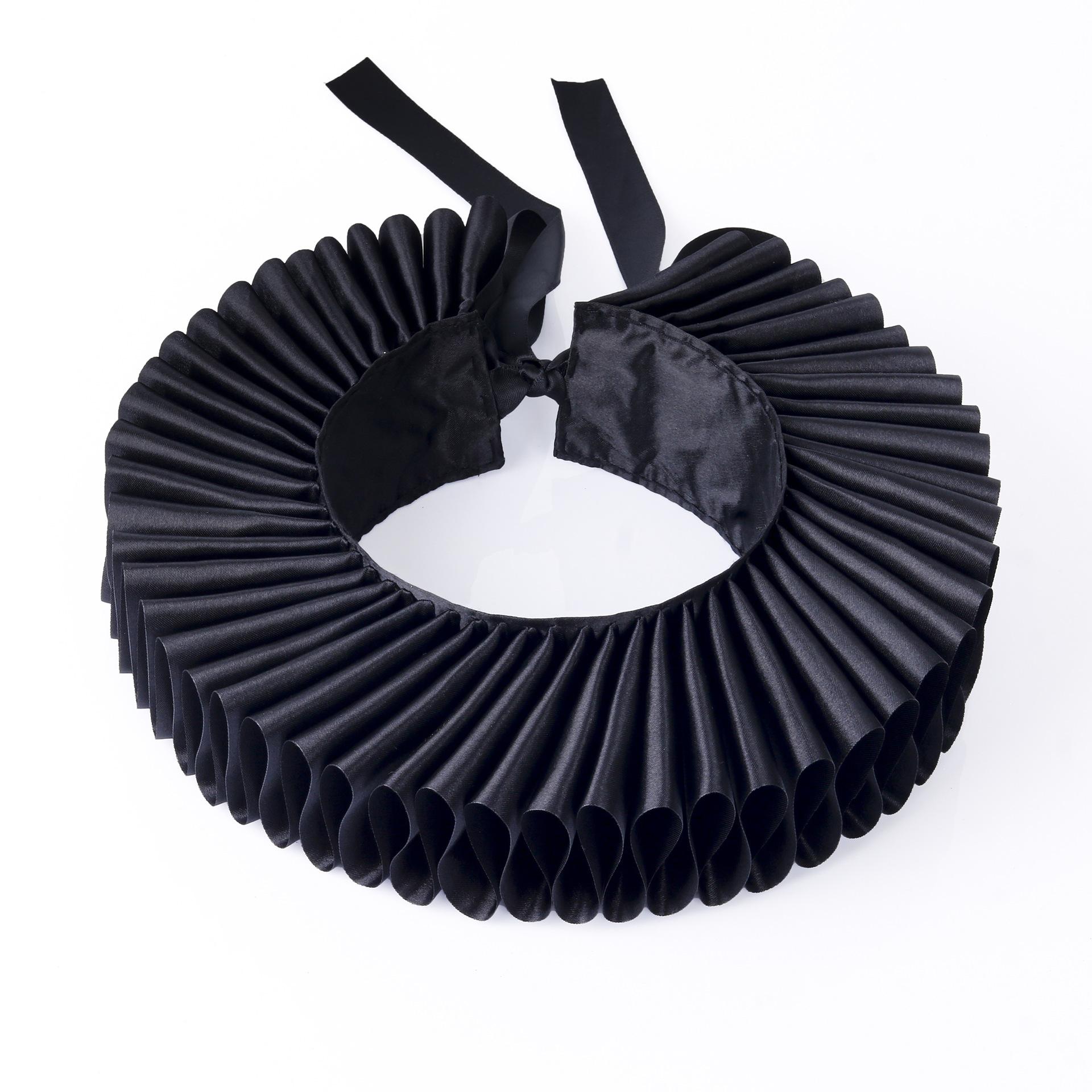 

Pure Handmade Palace Aristocratic Literary Fake Collar Retro Lav Collar Coldplay Pography Wedding Accessories Props