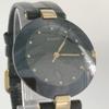 Working Good RADO 129.4075.4N 32796764 Quartz QZ Coupole Sapphire Crystal Men's Watch Gold Black Dial Date Genuine Buckle WATER SEALED 3-Hand