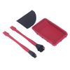4Pcs Silicone Glue Kit 2 Brush 1 Comb and 1 Tray Uniform Application Silicone Glue Applicator Set