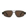 Celine Logo Pattern Pilot Sunglasses Men sunglasses Black 4S281CMLB-38NM